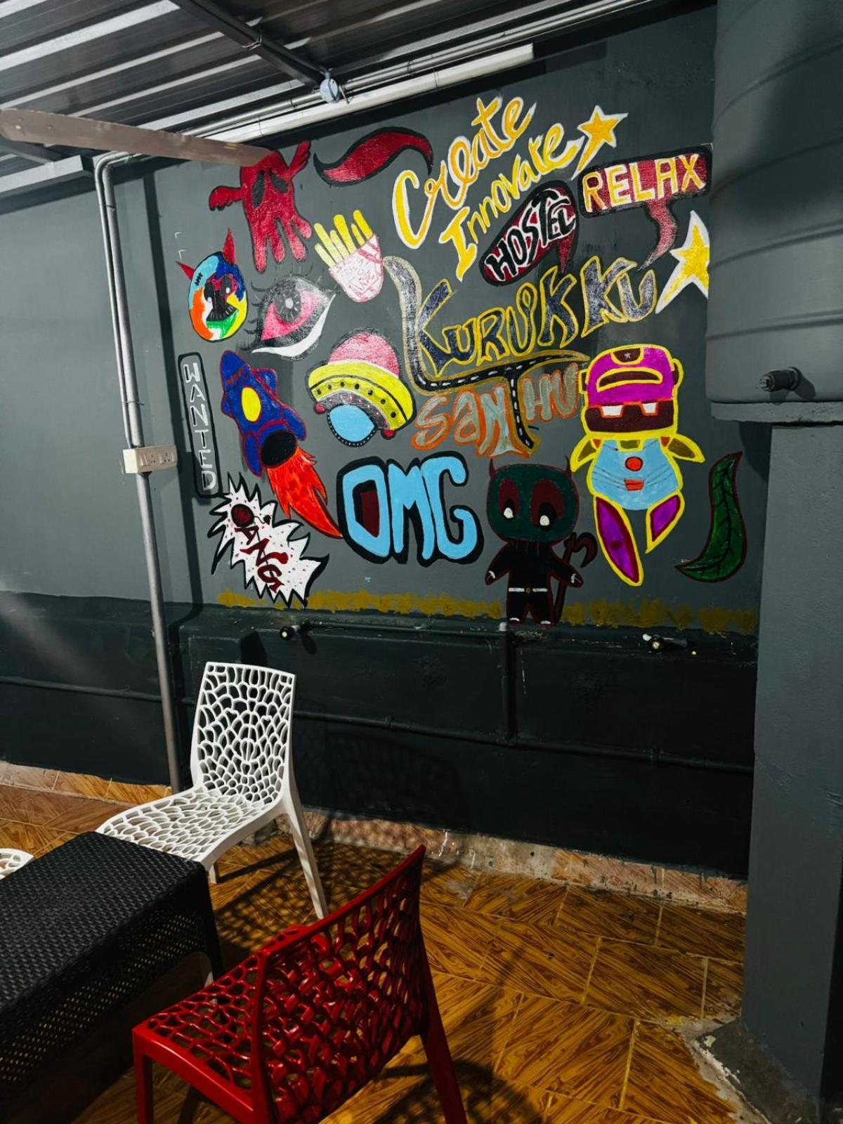Hostel Kuruku Santhu Colive ポンディシェリ エクステリア 写真